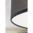 Plafoniera moderna abajur textil gri 3xE14/40W, Seda DL 7-617/3 Grau Orion